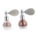 2pcs Spray Glitter Highlighter Highlighting Powder Spray Body Makeup Highlight Powder Flash Luster