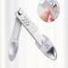 HCHGJKN Nail Clippers Professional Stainless Steel Nail Clipper No Splash Manicure Nippers for Thick/Thin Finger Toenails Tools Nail Scissors Nail Cut(Gold Small) S Gold - Buy Online on GoSupps.com