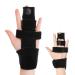 Fanwer 2 Finger Splint Trigger Finger Splint, Adjustable Length Finger Brace for Two Finger Support, Knuckle Straightening Immobilizer for Broken Finger, Arthritis, Mallet Finger, Sprains, Tendonitis 1 finger splint