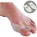 Bcurb Big Toe Gel Protector Straightener for Bunions Treatment - Bunion Corrector & Separator - Hammer Toe & Yoga Care - Instant Relief - White (1 Pair) - Buy Online on GoSupps.com