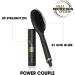 GHD Glide Hot Brush - Ceramic Technology with Ioniser, 185 C Optimum Temp for Frizz-Free Styling - Black - Buy Online on GoSupps.com