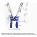 Divided Leg Sling for Elderly Disabled Patient Hoist Sling Stair Transfer Belt Full Body Patient Lift Sling Medical Walking Standing Aids Carrier Patient Lifter Divided Leg Sling Blue M - Buy Online on GoSupps.com