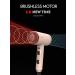 FUNTIN 2000W Ionic Hair Dryer with Brushless Motor for Salon Professional Use - Pink - Buy Online on GoSupps.com