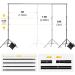 CPLIRIS 6.5x10ft Adjustable Backdrop Stand for Parties - Includes 4 Spring Clips, 2 Sandbags, and 4 Holder Clips for Baby Shower, Birthday, and Events - Buy Online on GoSupps.com