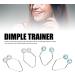 Sonew 2 Pairs Dimple Trainer Stainless Steel Face Dimple Training Ball Easy to Wear Dimple Maker to Create a Beautiful Smile - Buy Online on GoSupps.com