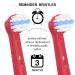 VINFANY 8pcs Kid's Toothbrush Heads for Oral B Rechargeable Toothbrush - Compatible with Braun Electric Brushes - Sensitive Clean, Professional Care, Advanced Power - Replacement Brushes for Children - Buy Online on GoSupps.com