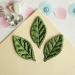 YYCRAFT 180 PCS Dark Green Satin Velvet Leaf Appliques - Padded 2-Faced Craft Supplies - Buy Online on GoSupps.com