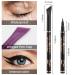 Evpct 6Pcs Liquid Wing Eyeliner Stamp Set - Waterproof Colored Eye Liners in Various Shapes - Nordic Purple, Black, Blue, Violet, White, Red, Brown - Buy Online on GoSupps.com