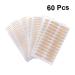 FOMIYES 60 Sheets Stickers Make up Kit Invisible Double Eyelid Paste Adhesive Tape Makeup Tools Man Hooded M As Shown - Buy Online on GoSupps.com