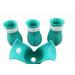 Tmsuxin Cat Boots for Cats Only, Anti-Scratch Cat Feet Claw Covers Adjustable Prickly Anti-Off Shoes Nail Gloves for Cat Silicone Cat Paw Protector Boots for Cat Grooming Bathing and Shaving blue