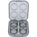 Buy Dewin Portable Contact Lens Container Set - Transparent Storage with Twilight Pencil Connection for Women & Girls (Gray) | International Shipping Available - Buy Online on GoSupps.com