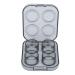 Buy Contact Lens Case & Tweezer Clip Kit - Transparent Plastic Protector for Girls | Ideal for Office & Travel (Gray) - Shop Now! - Buy Online on GoSupps.com