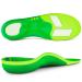 Plantar Fasciitis Arch Support Insoles - Heavy Duty Support Pain Relief Orthotics Inserts for Heel Spur  Heel Pain  Metatarsalgia  Gel Sport Insoles - High Arch Support Shoe Inserts Men & Women Green S (Men 7-8.5/Women 8...