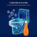 Bowling Blue Bubble Household Toilet Blue Bubble Bottle Cleaner Tablet Bowling Blue Bubble Toilet Cleaning Bowling Blue Bubble Toilet Bowl Cleaner 200g (1PCS) - Buy Online on GoSupps.com