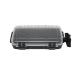 geckobrands Waterproof Dry Box Storage Case, Medium, Black - Watertight & Airtight Dry Box for Phone, Wallet Black - M