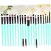 Beatifufu 20pcs Eyelash Brush Eyeliner Eyeshadow Brush Kit Kit Para Pesta as Eyeshadow Brush Size 1 As Shown - Buy Online on GoSupps.com
