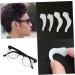 Angoily 5 Pairs Earstulpe Earrings - Anti-Ear Lock Accessories for Glasses - White Glass Clamping Frame Holders - Buy Online on GoSupps.com