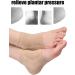 Wambere 3 Pairs Gel Heel Socks Silicone Moisturising Socks Open Toe Socks Spa Socks Foot Care Socks Foot Protectors for Dry Cracked Heels Suitable for All Day Skin Colour Skin-coloured - Buy Online on GoSupps.com
