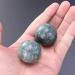 Fascia Roll & Baoding Balls Set - Black Exercise & Massage Balls for Stress Relief & Hand Therapy - Buy Online on GoSupps.com