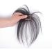 Bangs Hair Clip Lifelike Hair Extensions Wispy Bangs Clip Dark Brown Fake Air Bangs Fringe Refine Facial Contour 3D Real Human Hair Bangs for Daily Wear - Buy Online on GoSupps.com
