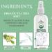 Dr Joe Lab Organic Tea Tree Mist For Skincare - USDA Certified - 4 oz- Face Spray - Soothing & Relaxing -Pure Essential Oil & Glycerin and Body Spray. 4 Fl Oz (Pack of 1) - Buy Online on GoSupps.com