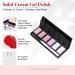 AIMEILI Hema Free Solid Gel Nail Polish Set - 12 Colors UV LED Soak Off Cream Polish Kit - Buy Online on GoSupps.com