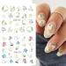 Spring Flower Water Transfer Nail Stickers - Butterfly & Dragonfly Decals for Acrylic Nails - Floral Design for Women - Nail Decorations & Supplies - Buy Online on GoSupps.com