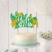 GotGala Jungle Safari Animal Wild One Cake Topper Jungle Wild Safari Zoo 1st First Birthday Baby Shower Party Cake Supplies Decorations - Buy Online on GoSupps.com