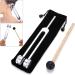 Bysameyee 128 Hz C-128 Aluminum Alloy Tuning Fork for Healing + Taylor Percussion Hammer Mallet - Buy Online on GoSupps.com