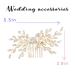 Yokawe Gold Bridal Wedding Hair Comb - Vintage Rhinestone Side Combs for Women and Girls - Buy Online on GoSupps.com