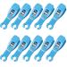 10 Pcs Body Piercing Clamps, Disposable Piercing Needle Clamps Slot Forceps Clamp Clip Hemostatic Forceps Ear Nose Lip Navel Piercing Supplies Round