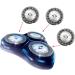3 Piece Replacement for HQ3 HQ4 HQ55 HQ56 HQ6900 HQ6868 HQ5812 HQ6874 Blade - Buy Online on GoSupps.com