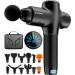 DACORM Deep Tissue Massage Gun for Athletes - Powerful Percussion Therapy (Black) - Buy Online on GoSupps.com