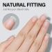 AILLSA Square Nails Tips - 240 Pcs Matte Soft Gel Nail Extension Tips | Pre-shaped Full Cover Acrylic Fake Nails | Short Square 15 Sizes | Soak Off & No File Needed - Buy Online on GoSupps.com
