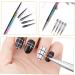 MERRYHAPY 1 Set Nail Art Drawing Pen Nail Art Tools Manicure Liner Manicure Pens Manicure Painting Nails Brush Pen Manicure Brush Nail Art Liner Pens Nail Line Pens Thin Nail Art Brush - Buy Online on GoSupps.com