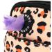 COOWOON GASSI PACK: Stylish Crossbody Dog Bag with Poop Bag Dispenser - Ideal for Walking Training & Running - Pink Leopard Design - Buy Online on GoSupps.com