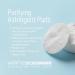 Purifying Astringent Pads - Salicylic & Glycolic Acid Skin Exfoliating Pads | Remove Oil & Impurities | 60 Luxury Skincare Pads for Clear Skin - Buy Online on GoSupps.com