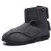 Leeesa Diabetic Slippers for Men - Adjustable Open Toe House Shoes for Swollen Feet - Size 9.5 Ashy - Buy Online on GoSupps.com