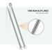 Blackhead Removal Tool Pimple Popper Extractor Tool Kit Used for Removing Blackheads Acne Comedone Flaw White Heads on Nose and Face Professional Stainless Steel Removal Tool. - Buy Online on GoSupps.com