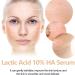 10% Lactic Acid Serum Hyaluronic Acid Serum For Face 3 In 1 Combine Vitamin C Serum For Face Brightening Serum Lactic Acid Pore Shrinking Essence Pore Minimizer & Reducer Shrinking 30ML - Buy Online on GoSupps.com