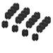Norjews Child Locking Socket Protection (20 Pieces) - Rotary Mechanism Safety for Babies & Children - Black Socket Fuse - Buy Online on GoSupps.com