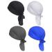 LHHHXX33 4 Pieces Headgear Bandana Beastly Skull Cap fast drying headscarf Bicycle hat under helmet UV protection headband pirate hat Functional cap sport headscarf 4-pack black+blue+white+gray