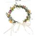 MAGICLULU 1pc Colored Rose Wreath Bridal Floral Garland Bridal Garland) No Lens Glasses Garland Headband Copper Star of David Flower Headband Flower Headdress Cloth Bride Wedding - Buy Online on GoSupps.com