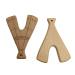 10pcs Cartoon Wood Tower Pendant | Natural Animal Shape Beech Wooden Handmade | DIY Beading Necklace Pendant - Buy Online on GoSupps.com