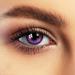Comfort contact lenses very strongly covering and natural-colored contact lenses: Liebess language purple with container-1 pair (2 pieces)-Dia 14.50