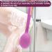 Curved Long Handle Back Bath Brush 2 Pack - Medium Stiff Bristles for Exfoliation - Shower Scrubber for Men & Women - Buy Online on GoSupps.com