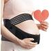 Maternity Bandage Belt Prenatal Pregnant Women's Belly Belt Mother-to-be Belt Pregnant Women Belts Waist Care For Pregnancy Abdomen Support (Black XXL) XXL Black