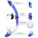 SwimStars Snorkel Set for Adults & Kids - Anti-Fog Mask with Adjustable Strap and Purge Valve Snorkel - Ideal for Snorkeling & Swimming - Adult Blue - Buy Online on GoSupps.com