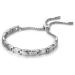Shop RainSo Women's Adjustable Stainless Steel Magnetic Bracelet with Crystal Design - Elegant Silver Jewelry for All Occasions - Buy Online on GoSupps.com