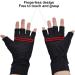 Buy Copper Arthritis Compression Gloves - Fingerless Pain Relief for All Seasons (Large - Buy Online on GoSupps.com